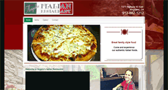 Desktop Screenshot of angelositalianrestaurantga.com